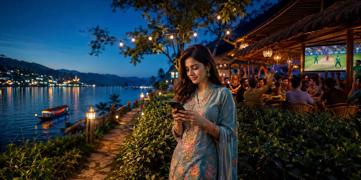 ক্রিকেট বাজির জন্য কমিল্লার মাঠের দৃশ্য